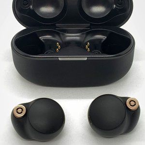 Sony WF-1000XM4 Noise Canceling Wireless Earbud Headphones WF1000XM4 - Black